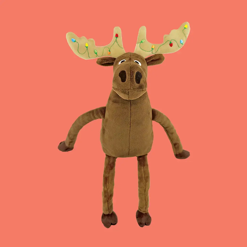 Elmore The Christmas Moose Plush