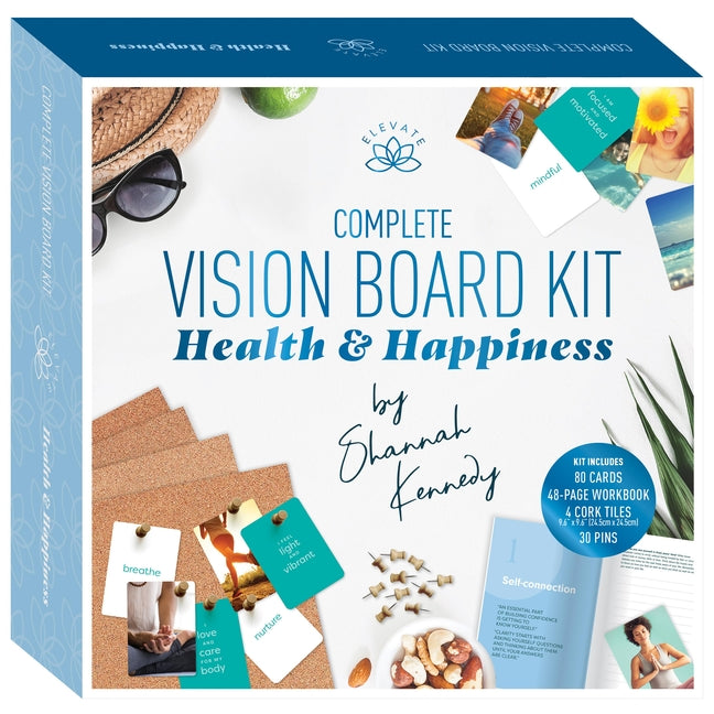 Complete Vision Board Kit Health & Happiness - Ingram