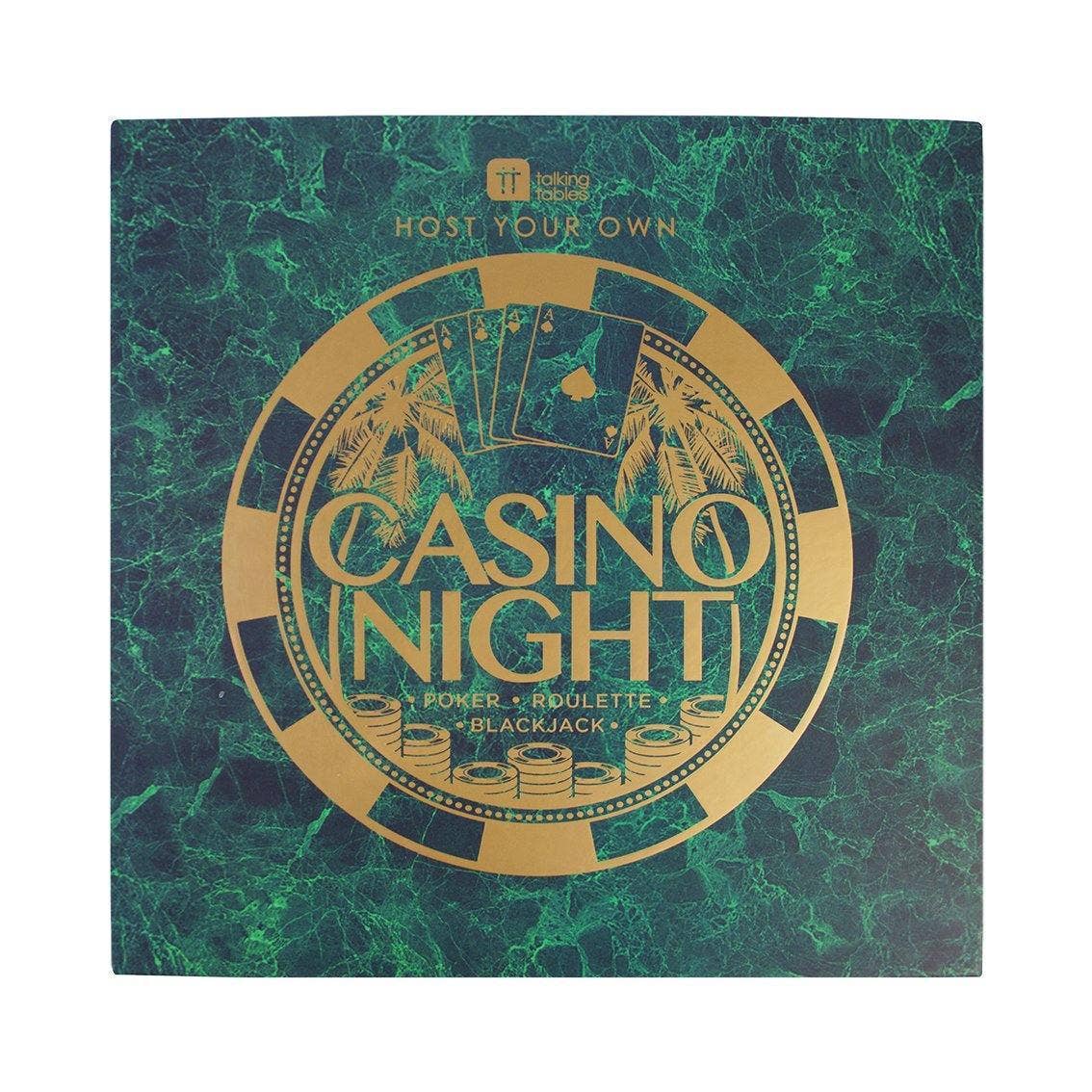 Host Your Own Casino Night Game Kit, Christmas Gifts