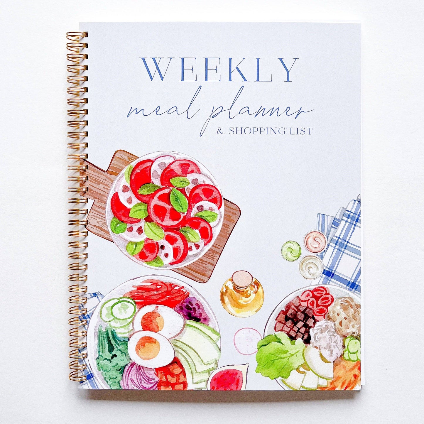 The Paxton Press - Weekly Meal Planner & Shopping List Notebook