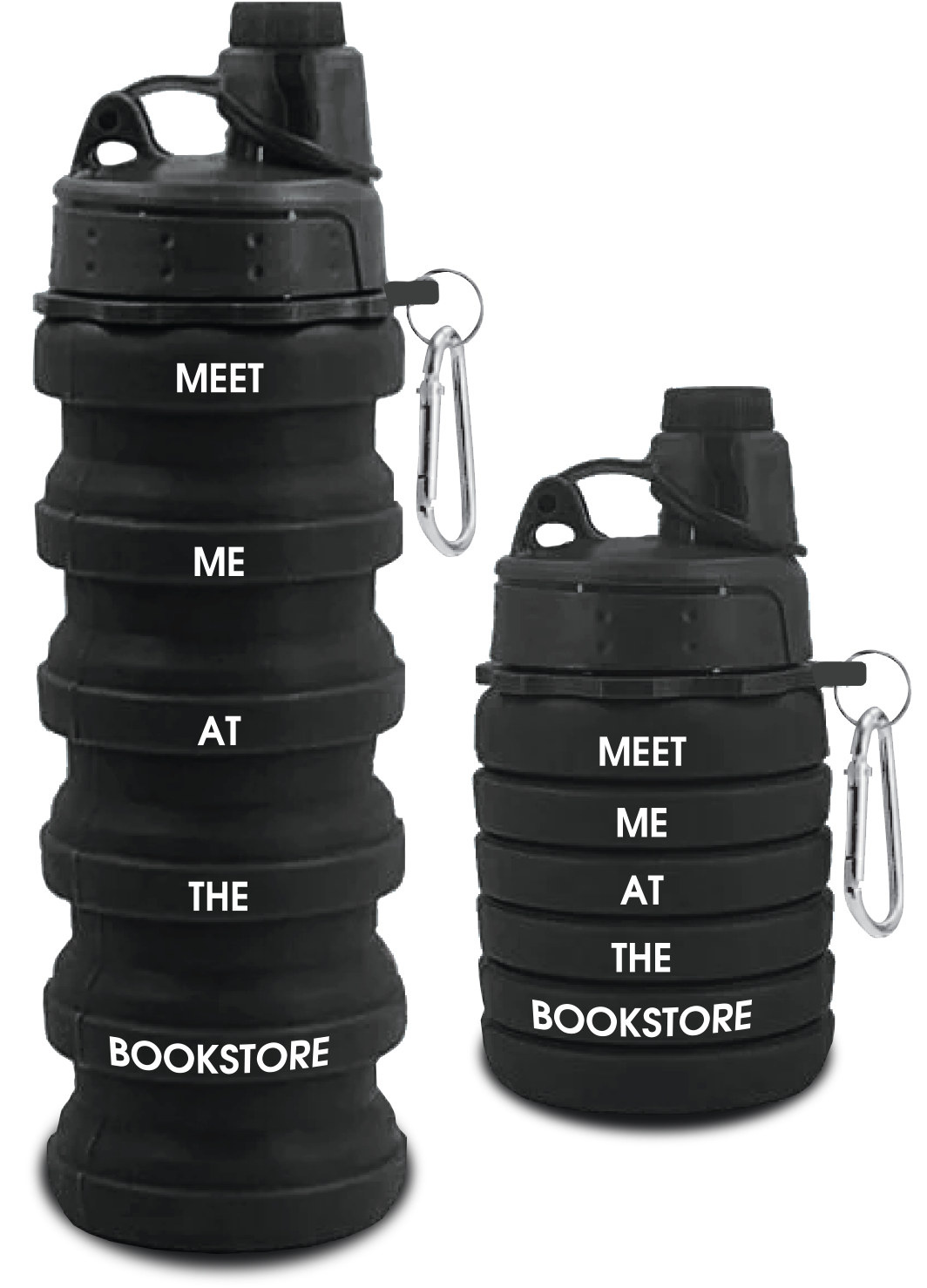 Meet Me at the Bookstore Water Bottle