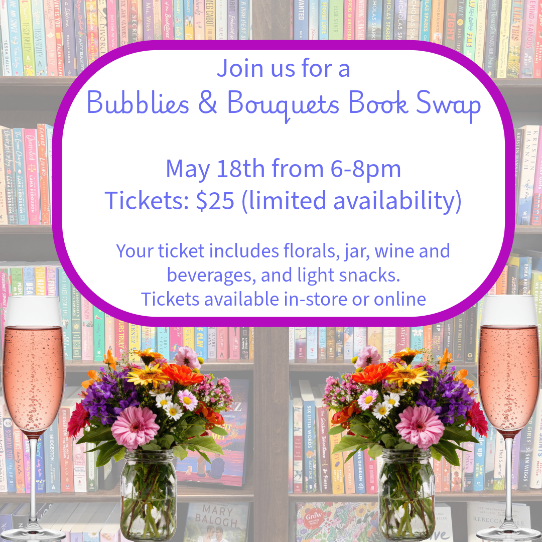 Bubblies and Bouquets Book Swap Party
