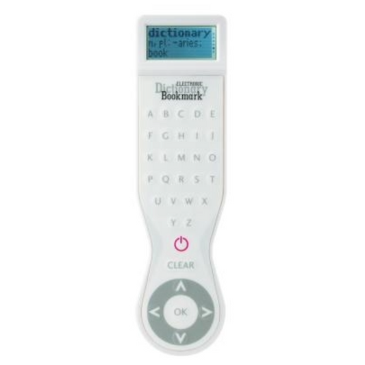 Electronic Dictionary Bookmark [With Battery]