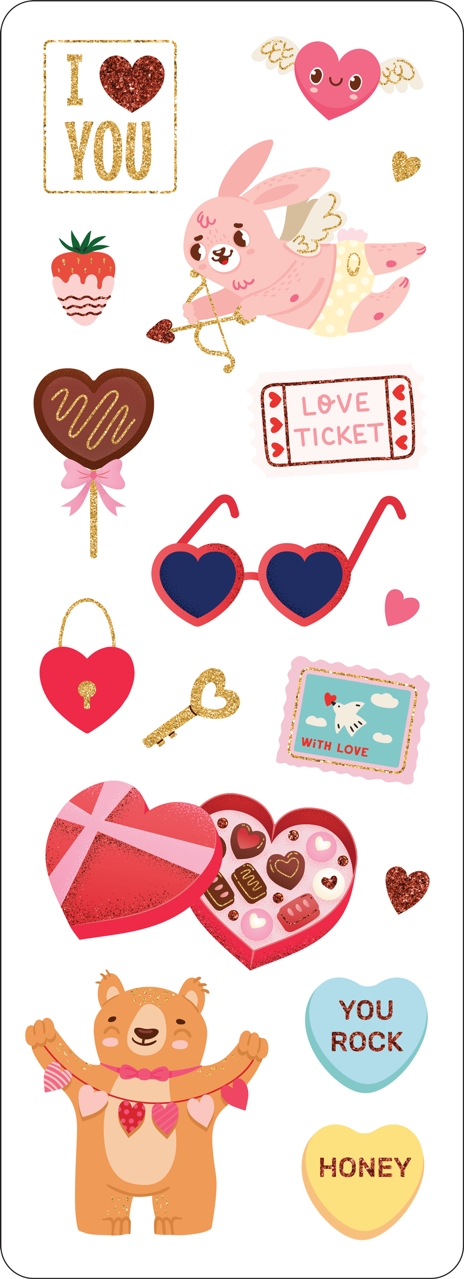 Valentines Sticker Set