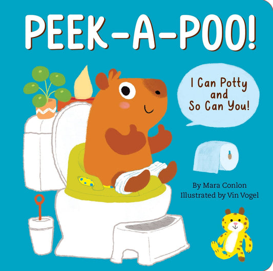 Peter Pauper Press - Peek-a-Poo! I Can Potty and So Can You! Board Book