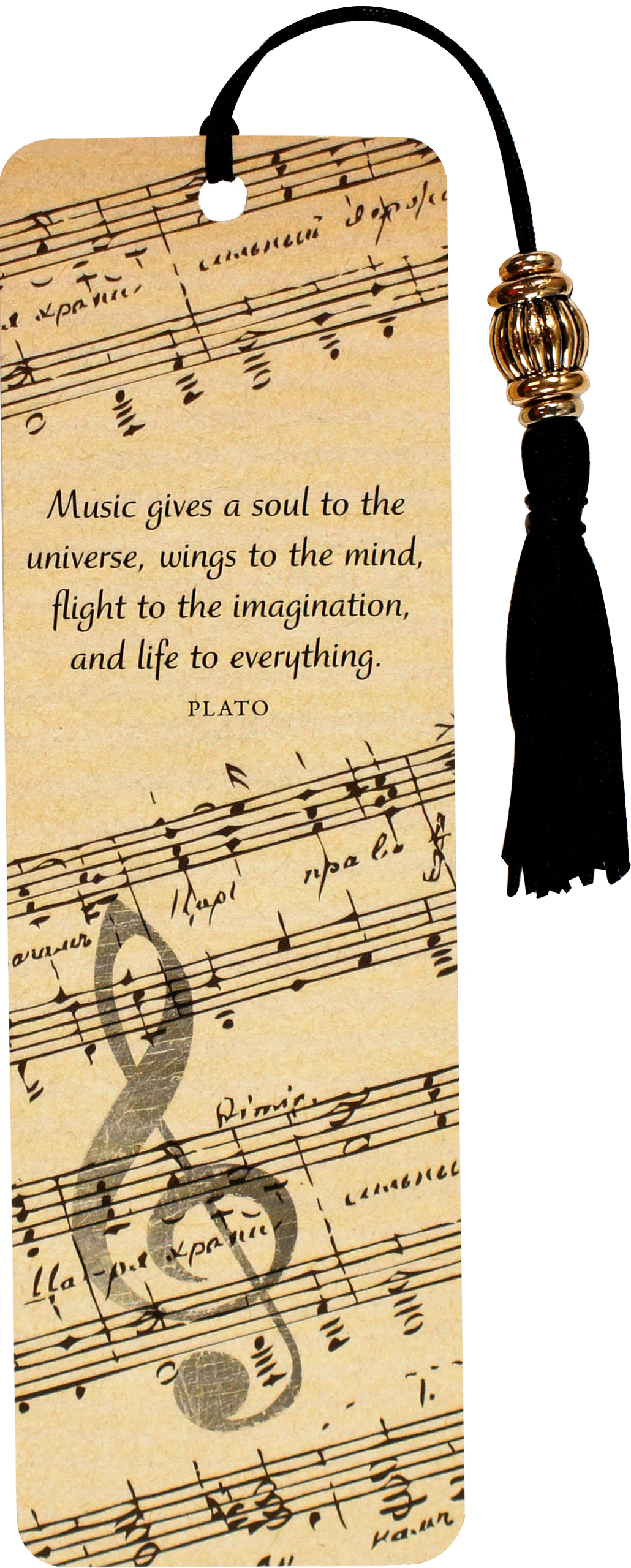 Peter Pauper Press - Music Beaded Bookmark