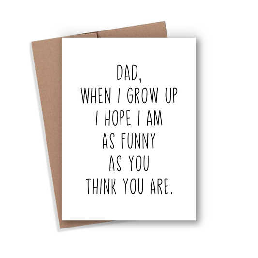 Expression Design Co - Funny Dad Card