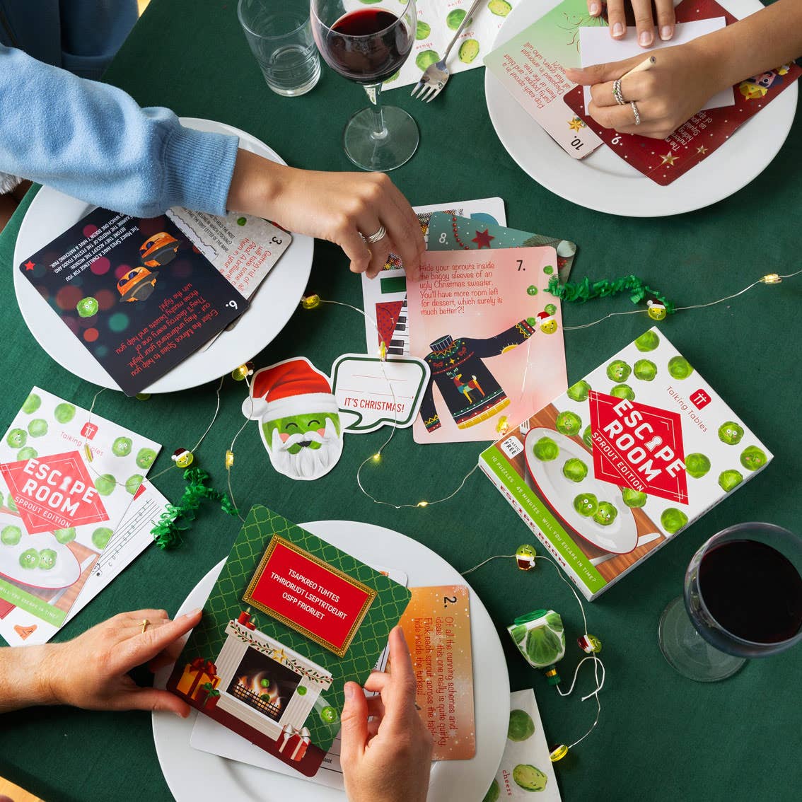 Sprout Christmas Escape Room Game
