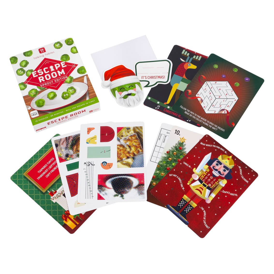 Sprout Christmas Escape Room Game