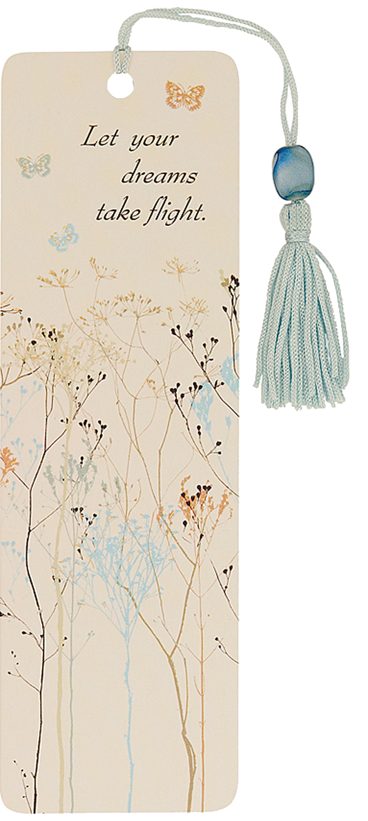 Butterflies Beaded Bookmark