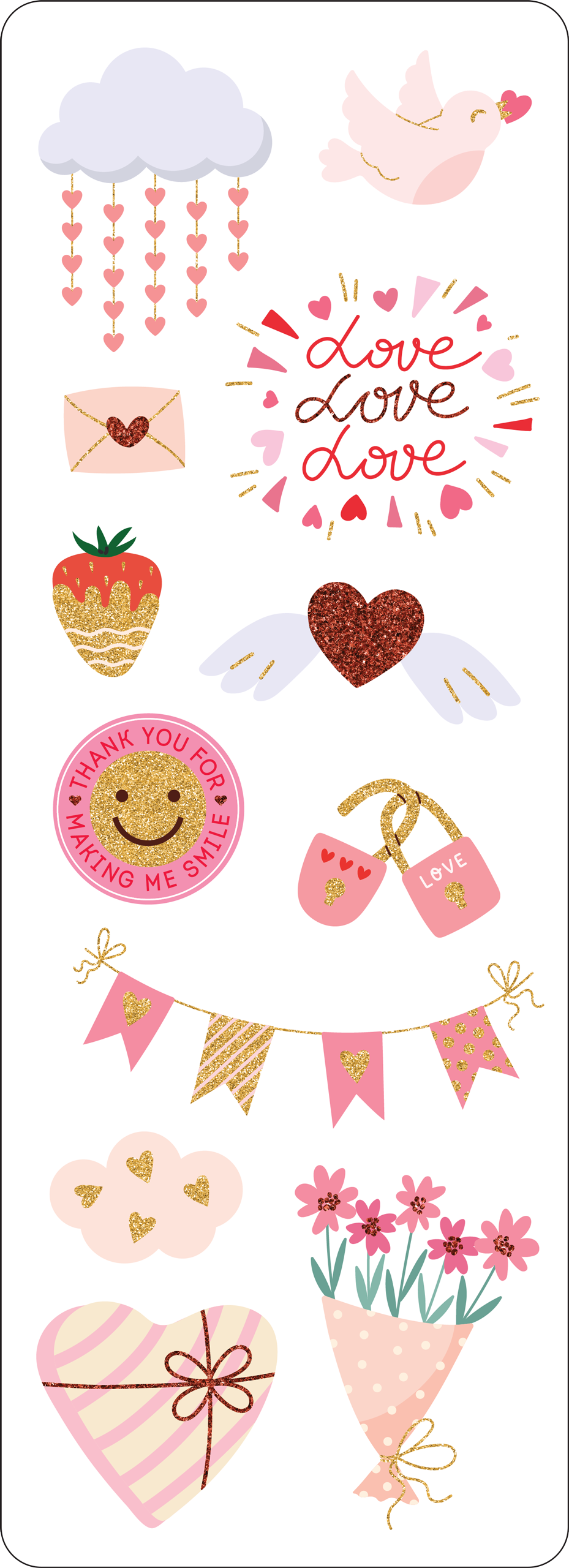 Valentines Sticker Set
