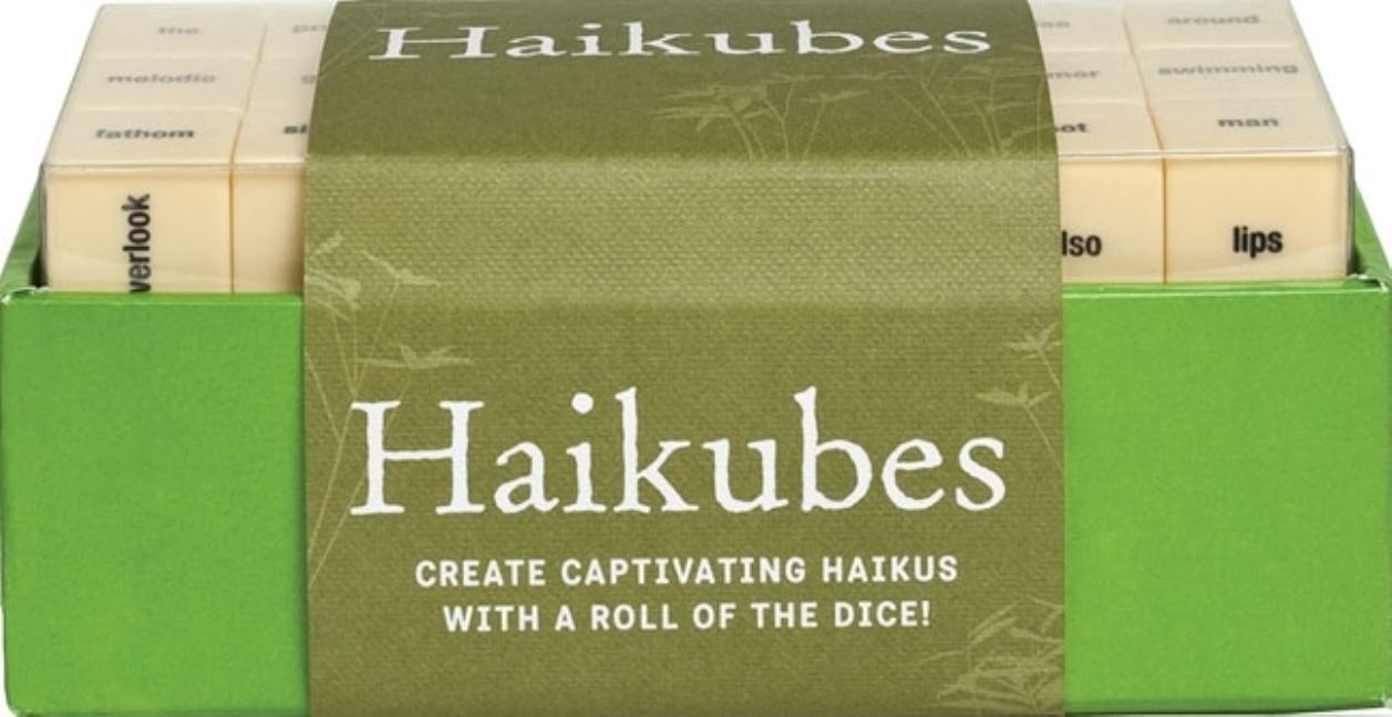Haikubes [With Over 60 Word Cubes] - Ingram