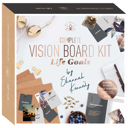 Complete Vision Board Kit Life Goals - Ingram