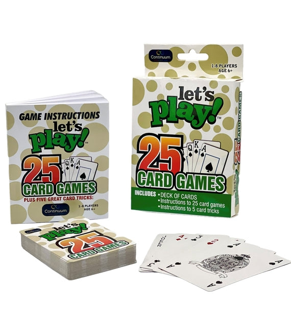 Let's Play 25 Games Cards - Ingram