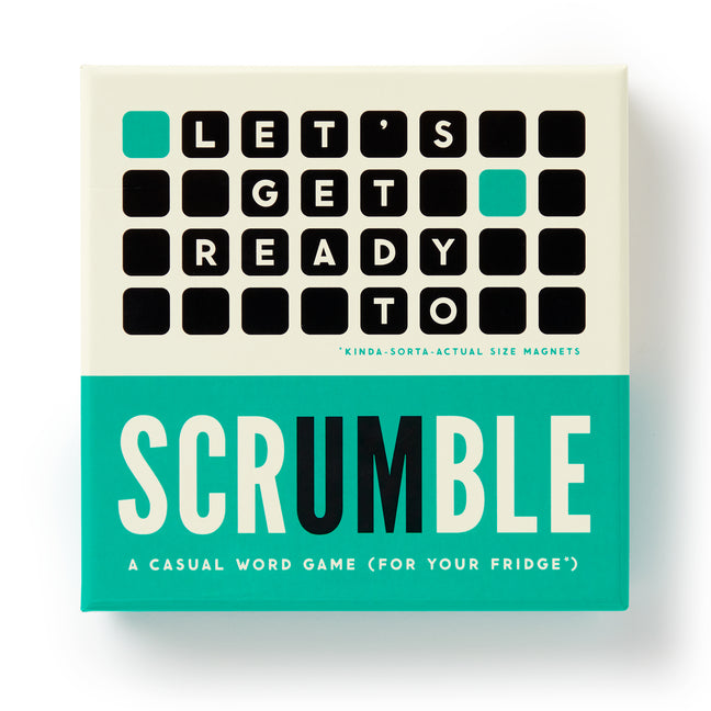 Scrumble Magnetic Fridge Game - Ingram