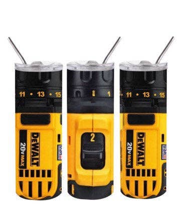 Creations by Trudy - Drill Brand- Stainless Steel Sublimated Tumbler