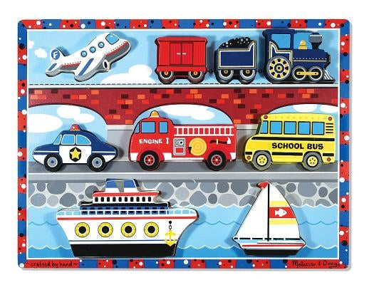 Vehicles Chunky Puzzle by Melissa & Doug